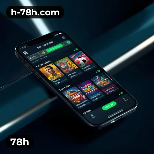 78h login — painel de entrada no app oficial